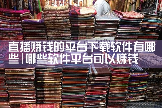 直播赚钱的平台下载软件有哪些