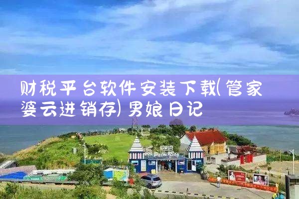 财税平台软件安装下载|男娘日记