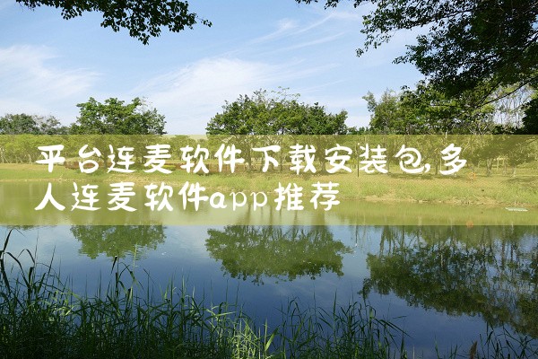 平台连麦软件下载安装包
